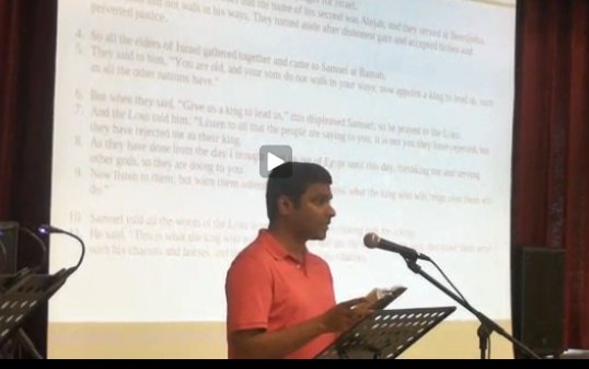 Deceived by a Lie: 1 Sam 8 by Joji Mathai