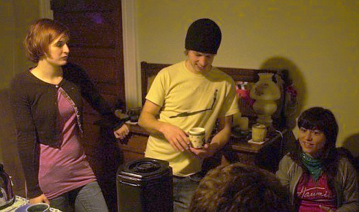 Food and Fellowship: Heather, Luke and Susanna, March 29nd 2009 Food and Fellowship: Heather, Luke and Susanna, March 29nd 2009.